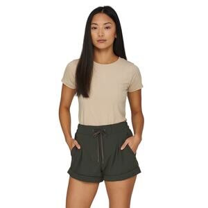 Mondetta Outdoor Project Women’s Green Drawstring Shorts Size XS Activewear